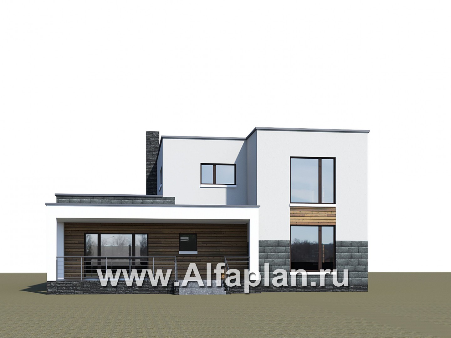Проекты домов Альфаплан - 581E - дополнительное изображение №2